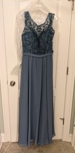 NWT Kennedy Blue Bridesmaid dress Slate Blue